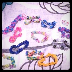 Rainbow loom bracelets pack
